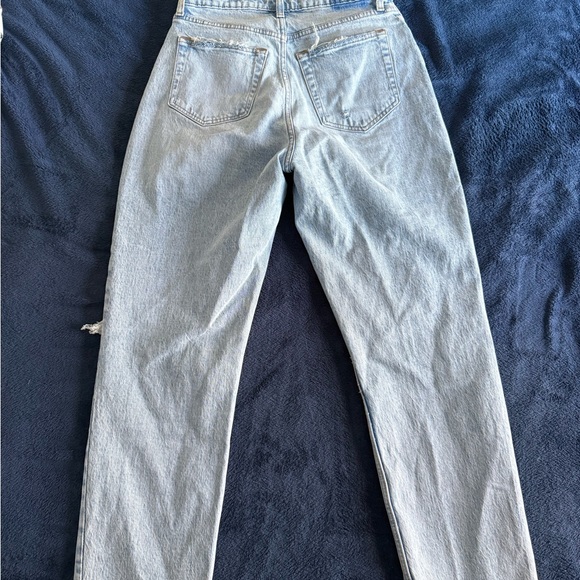 Abercrombie & Fitch Light High Rise Dad Jeans - Picture 5 of 6